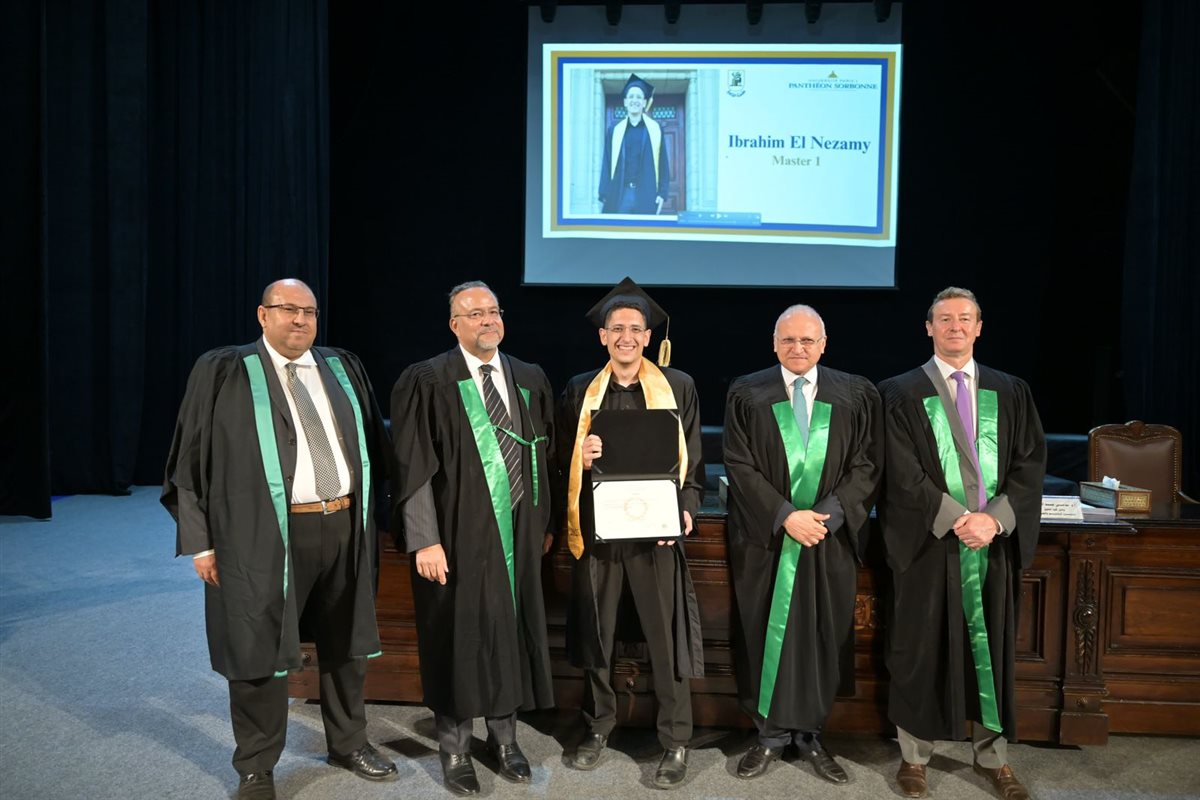 تخريج دفعة جديدة من كلية حقوق السوربون