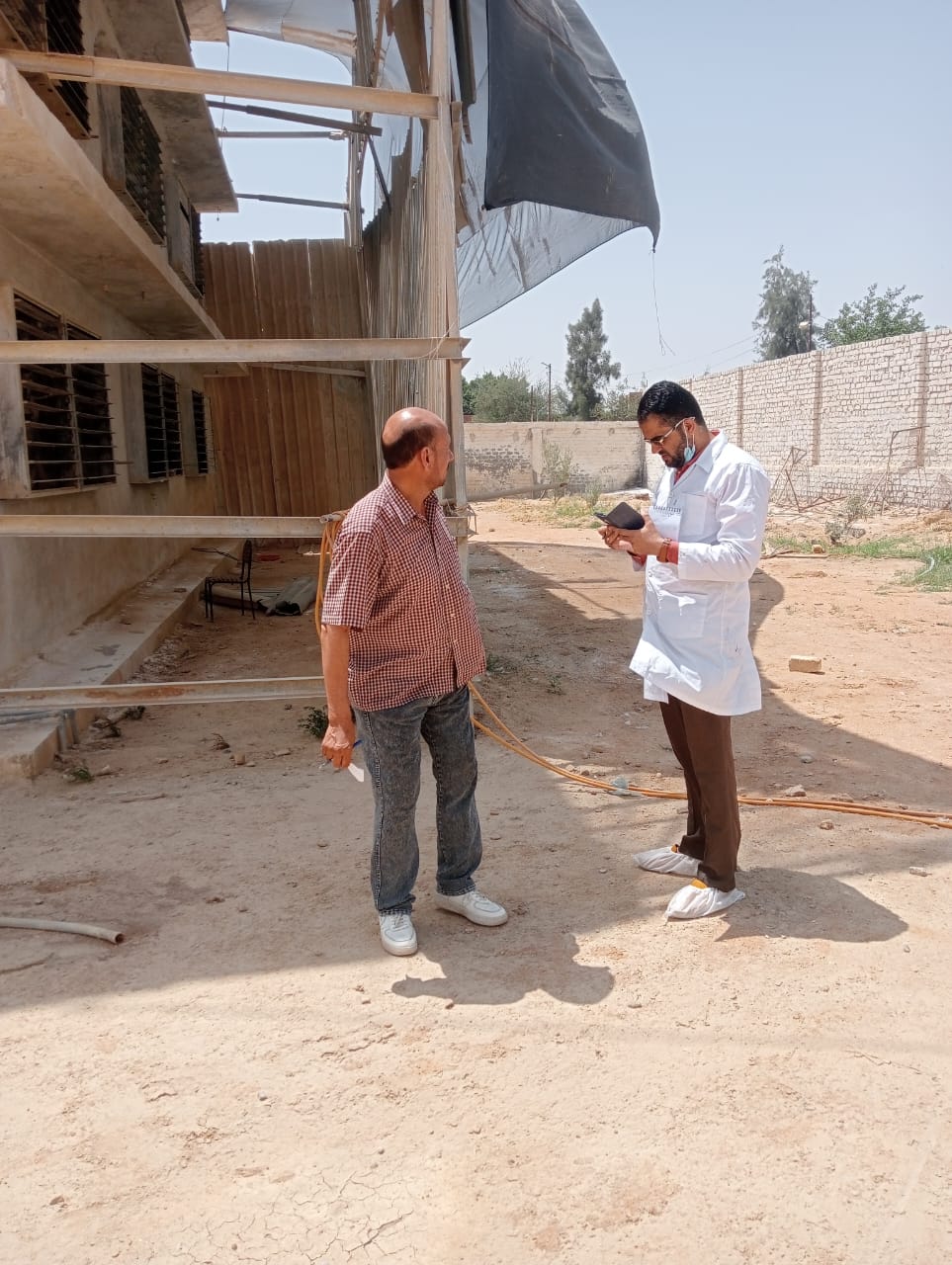 جانب من جهود مديرية الزراعة، فيتو