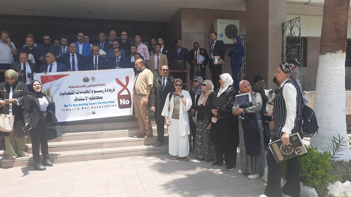 جانب من الوقفة، فيتو