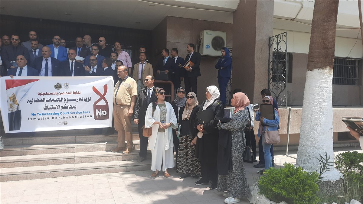 جانب من الوقفة، فيتو