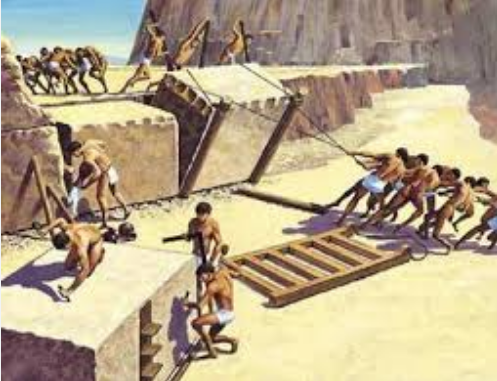 نقل أحجار الأهرامات، فيتو