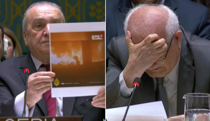 بكاء سفير فلسطين بالأمم المتحدة يثير الجدل، فيتو