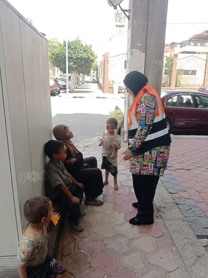 مديريه التضامن ببورسعيد تنقذ ثلاث اطفال من التسول، فيتو