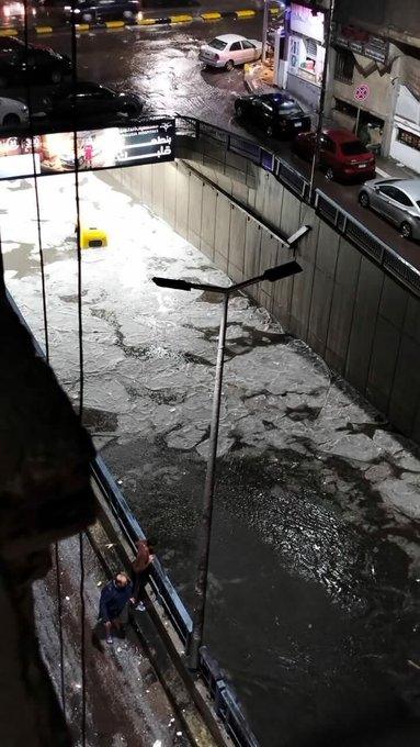 الأمطار وثلوج الإسكندرية أغرقت الأنفاق، فيتو