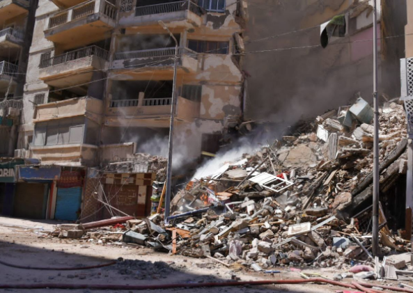 التحذير من انهيار المباني في الإسكندرية، فيتو