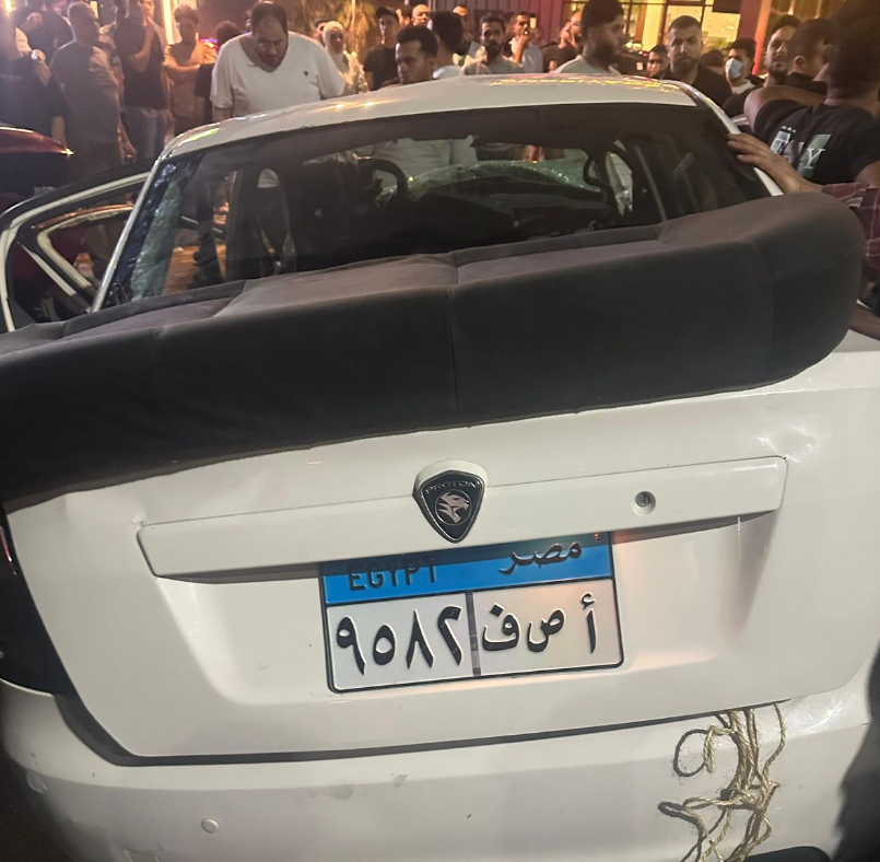 حادث تصادم بالمقطم