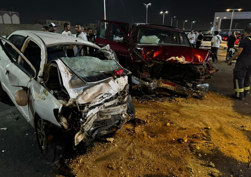 حادث تصادم بالمقطم