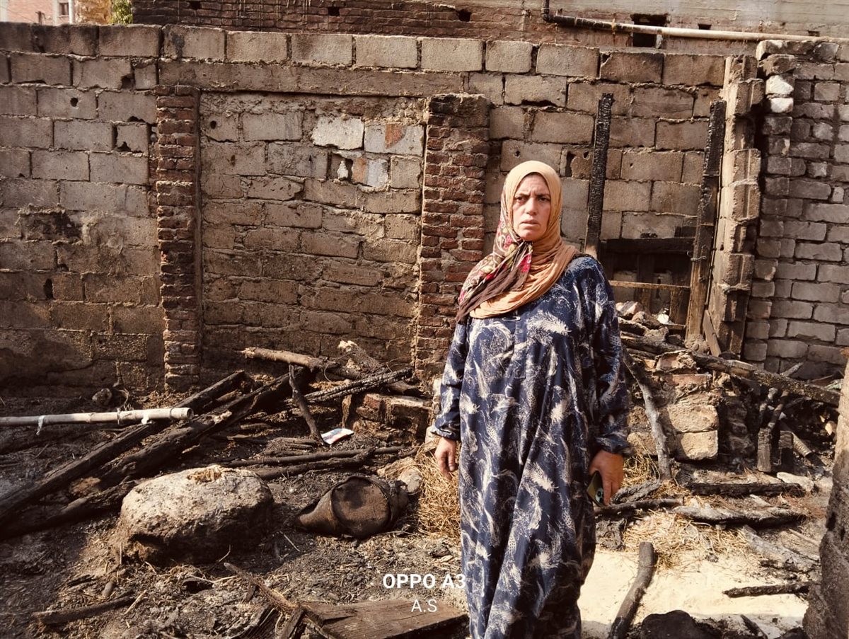 جانب من مكان الحادث، فيتو