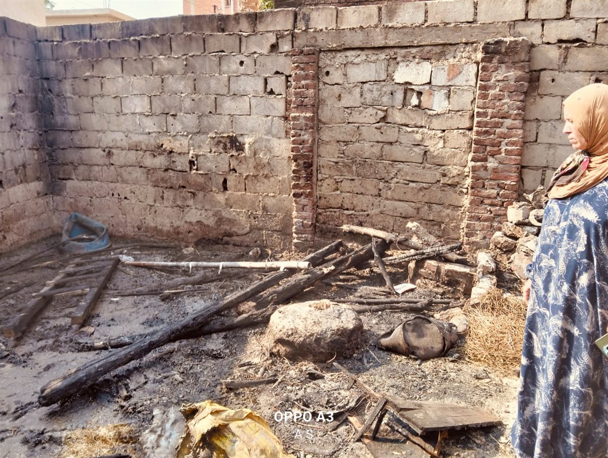 جانب من مكان الحادث، فيتو