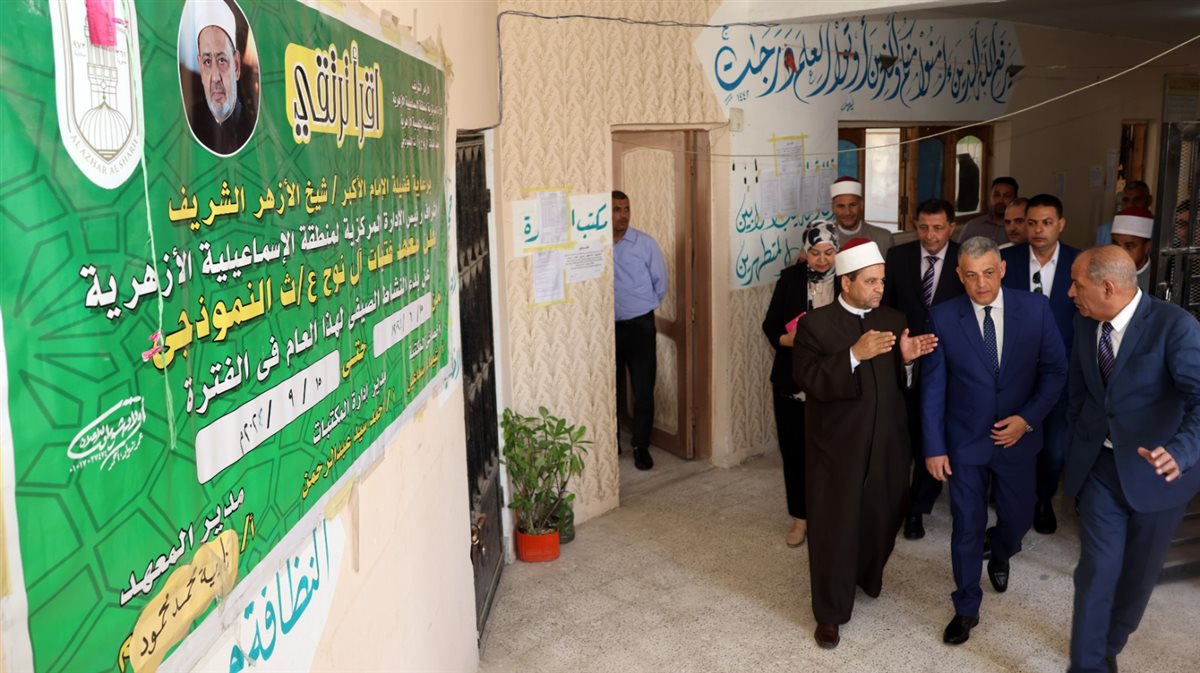 محافظ الإسماعيلية خلال تفقده للجان، فيتو