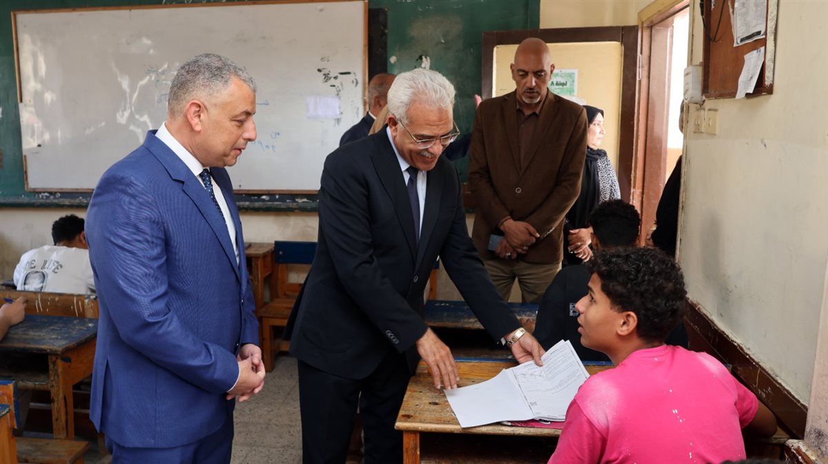 محافظ الإسماعيلية خلال تفقده للجان، فيتو