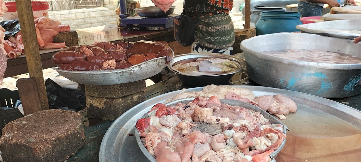 أسعار حلويات اللحوم في مدبح السيدة زينب