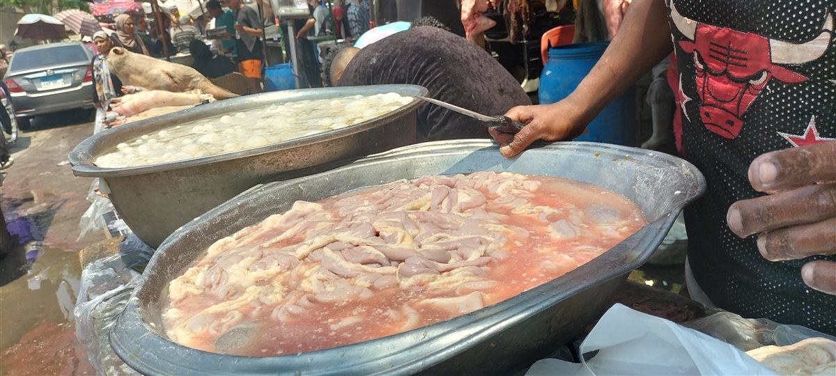 أسعار حلويات اللحوم في مدبح السيدة زينب