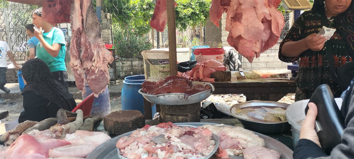 أسعار حلويات اللحوم في مدبح السيدة زينب