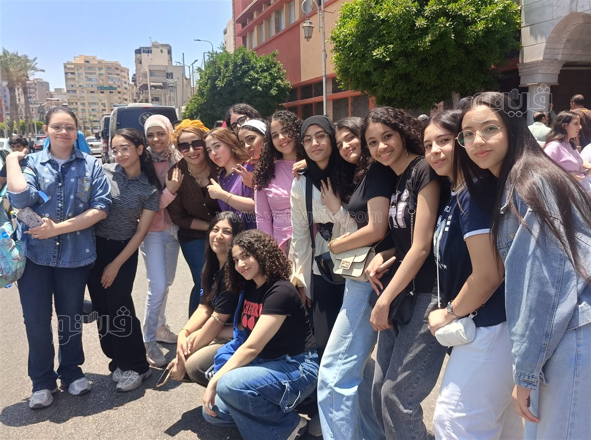 ختام امتحان الشهادة الإعدادية ببورسعيد، فيتو