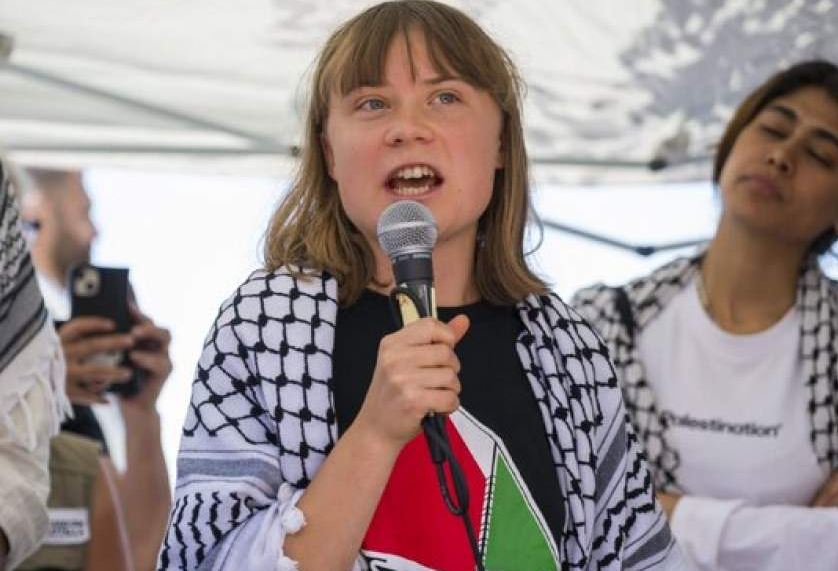 الناشطة جريتا ثونبرج، فيتو