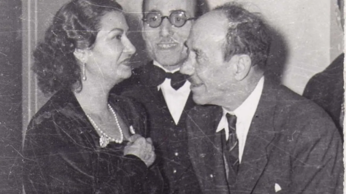 أم كلثوم وشاعر الشباب أحمد رامى