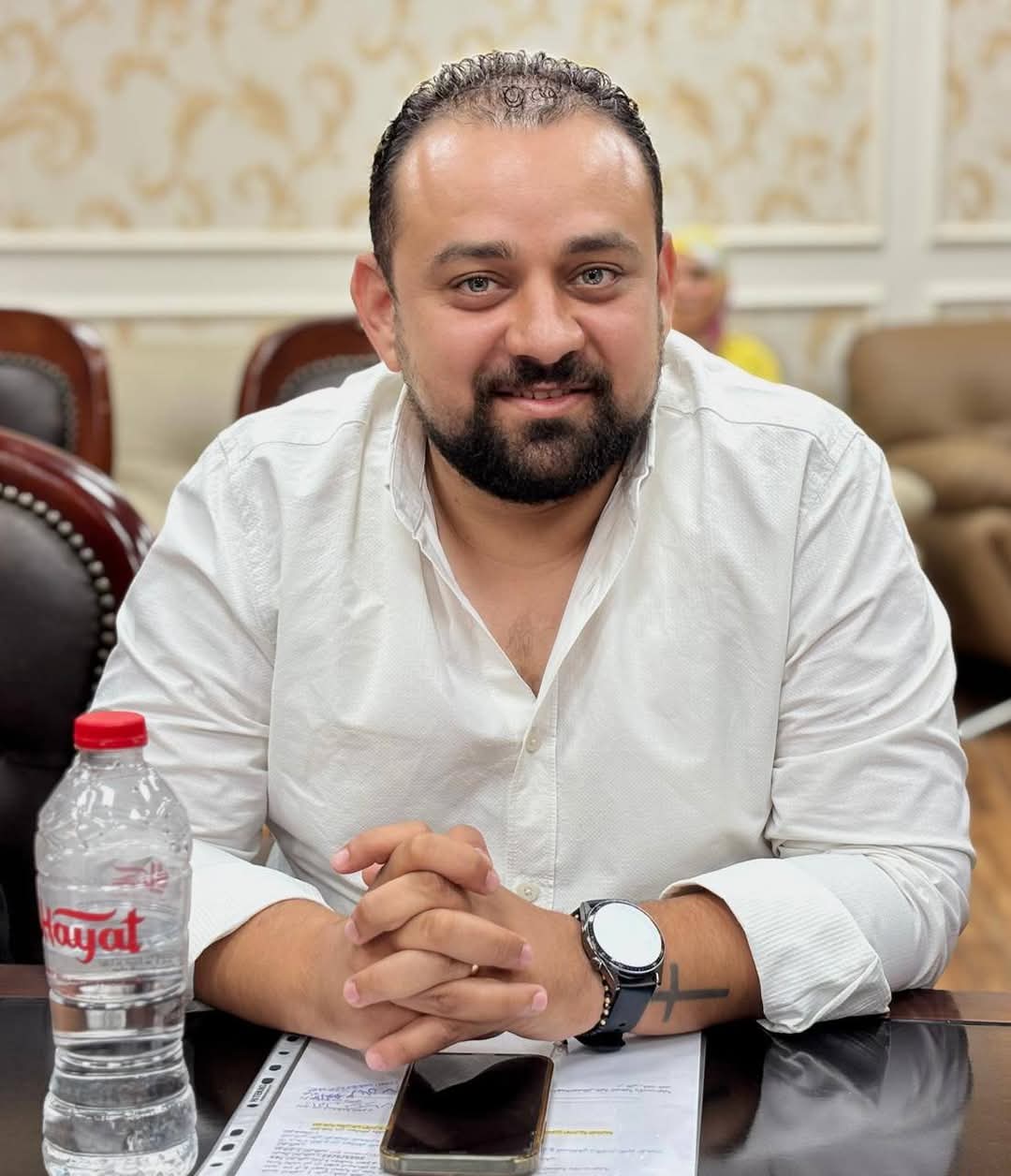 جانب من الاجتماع، فيتو