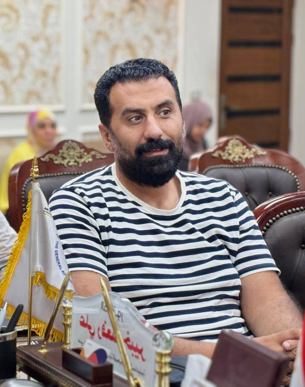 جانب من الاجتماع، فيتو