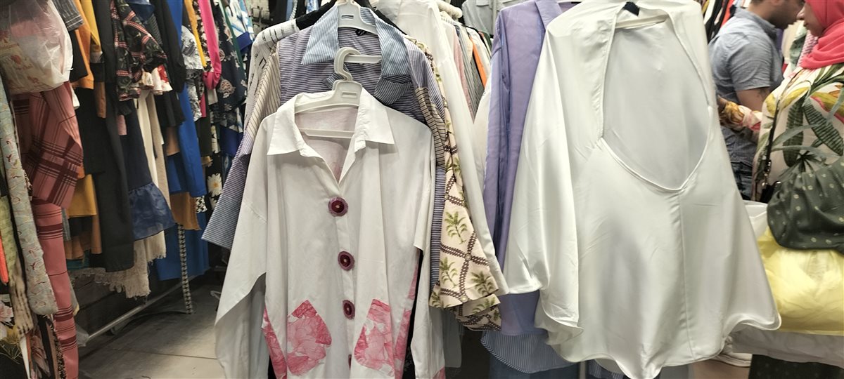 أسعار الملابس النسائية للعيد في الوكالة 