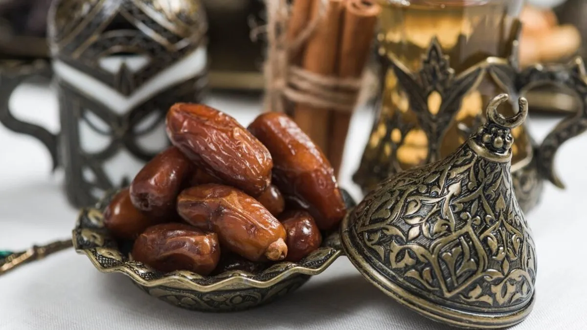 الفطار على التمر