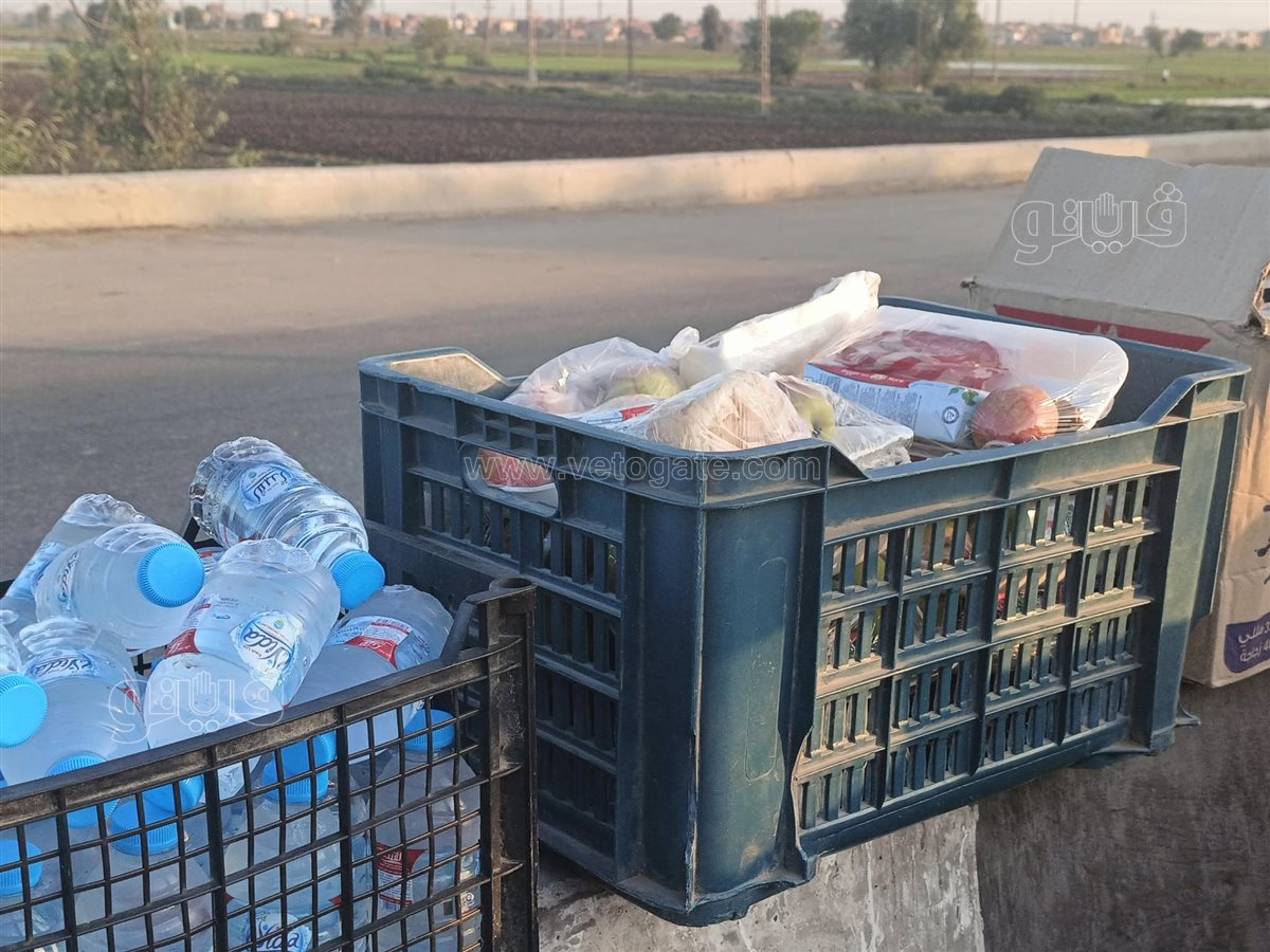 مبادرة شبابية لتوزيع وجبات خفيفة وعصائر و1000 زجاجة مياه على المارة والسيارات بالشرقية،فيتو