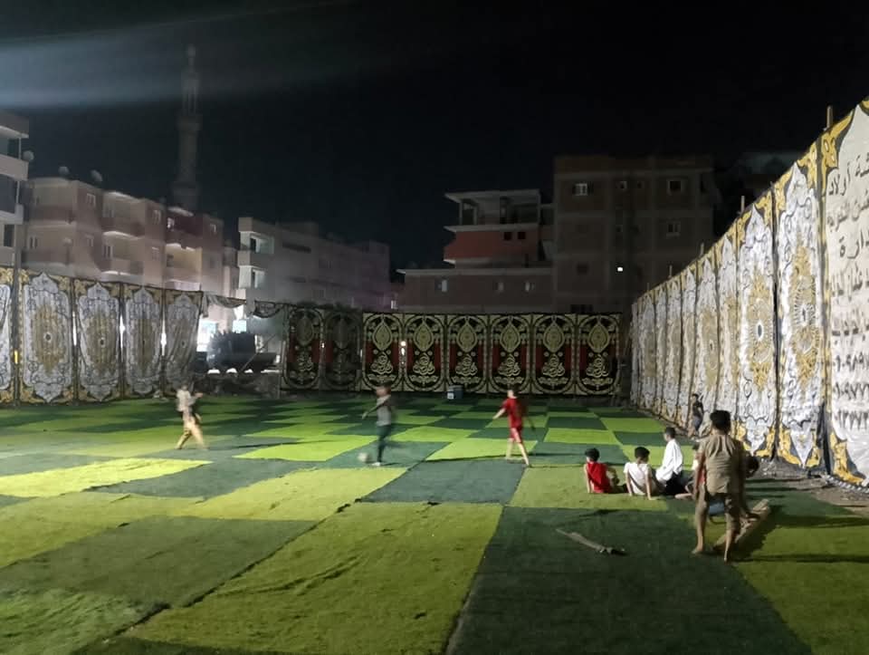 تجهيز ساحات عيد الاضحي المبارك،فيتو 