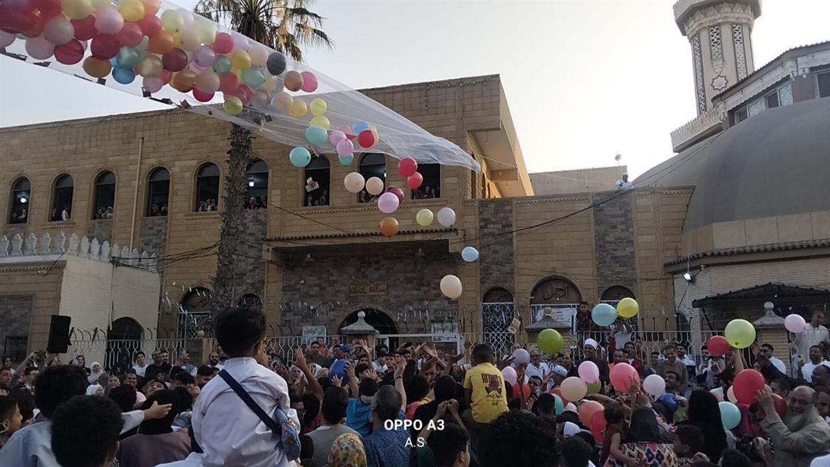 جانب من صلاة العيد بالإسماعيلية، فيتو