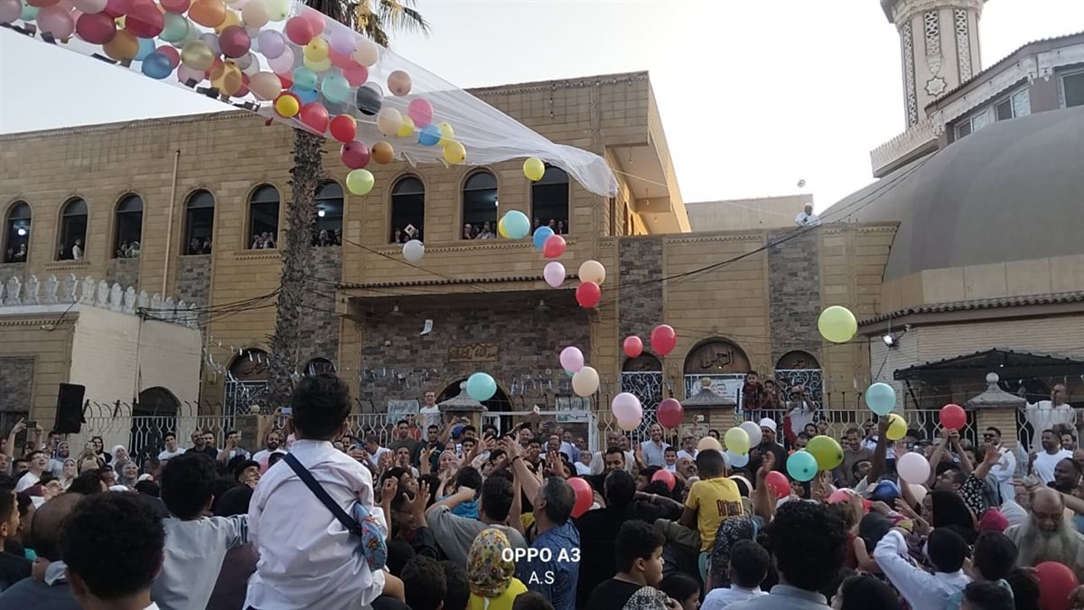 جانب من صلاة العيد بالإسماعيلية، فيتو