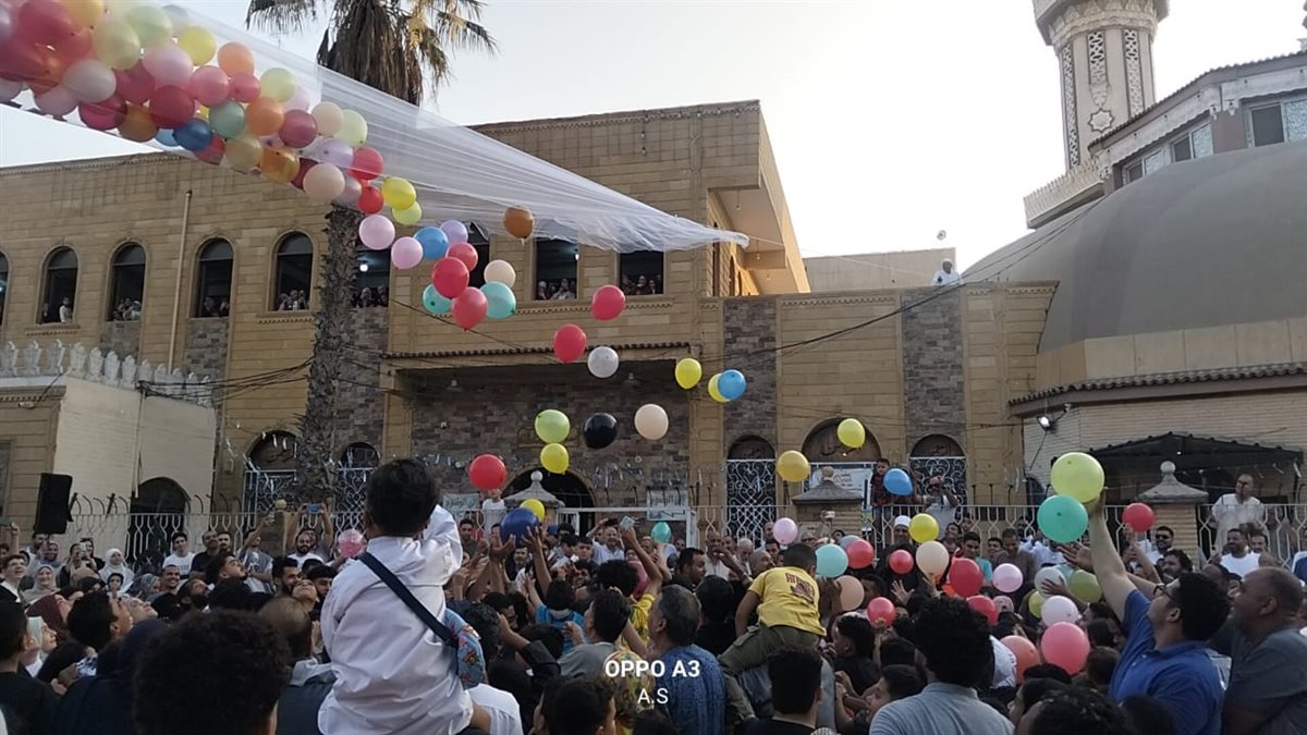 جانب من صلاة العيد بالإسماعيلية، فيتو