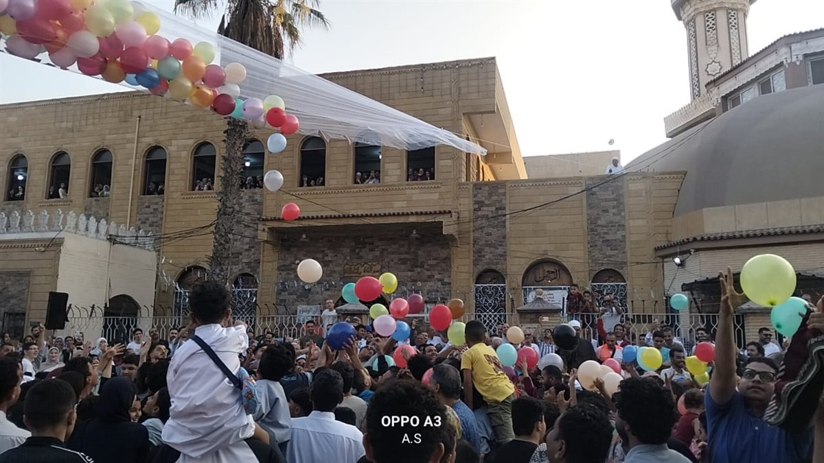 جانب من صلاة العيد بالإسماعيلية، فيتو