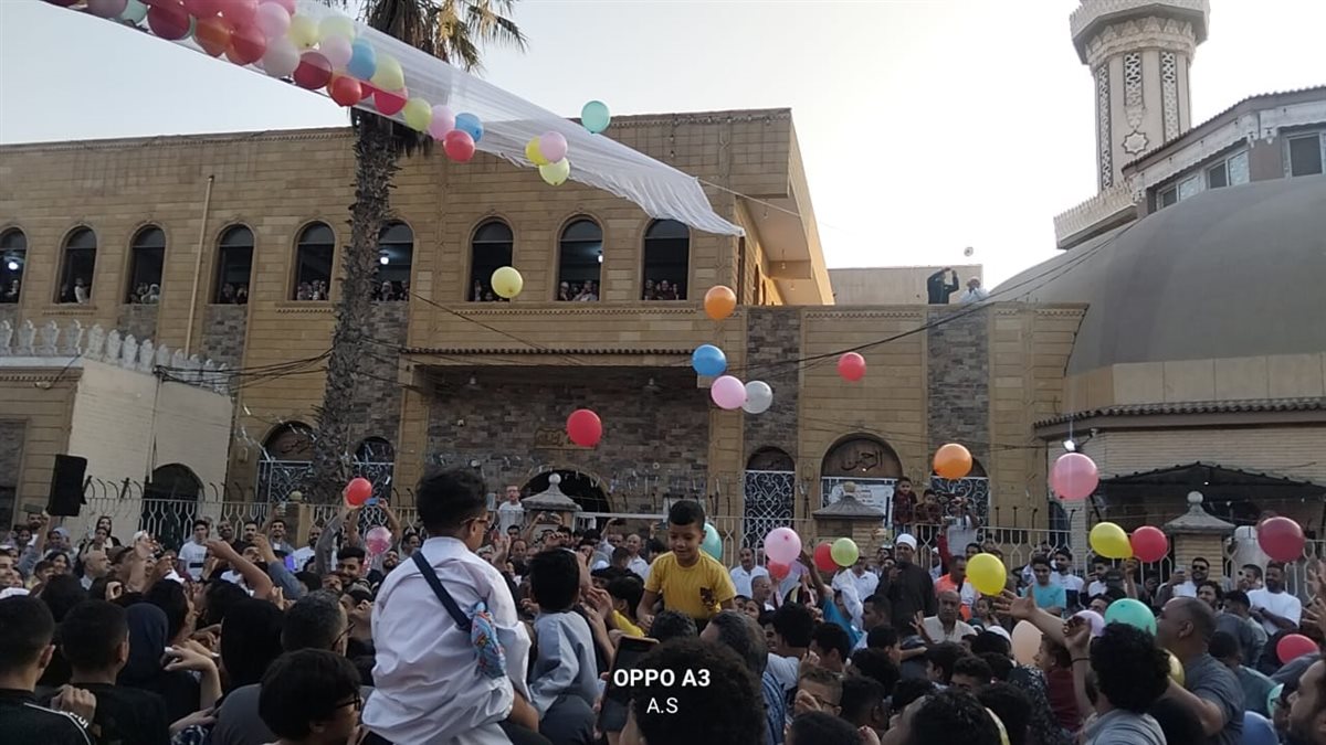 جانب من صلاة العيد بالإسماعيلية، فيتو