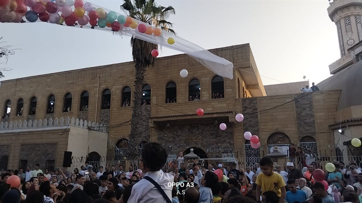 جانب من صلاة العيد بالإسماعيلية، فيتو