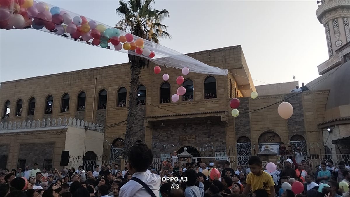 جانب من صلاة العيد بالإسماعيلية، فيتو