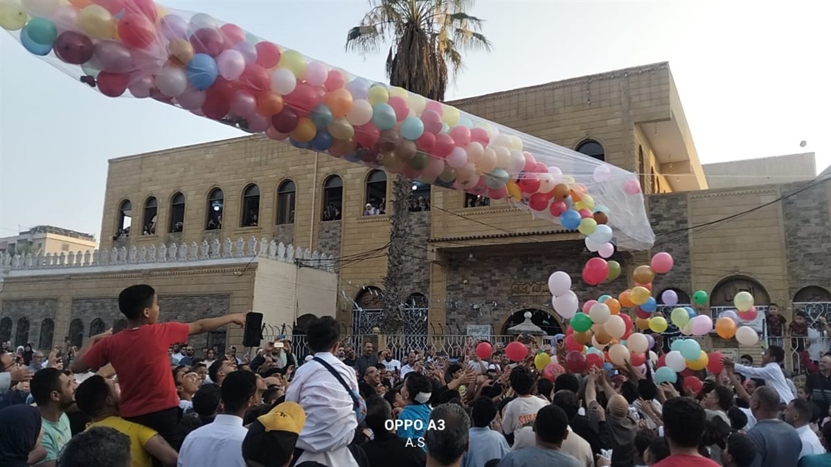 جانب من صلاة العيد بالإسماعيلية، فيتو