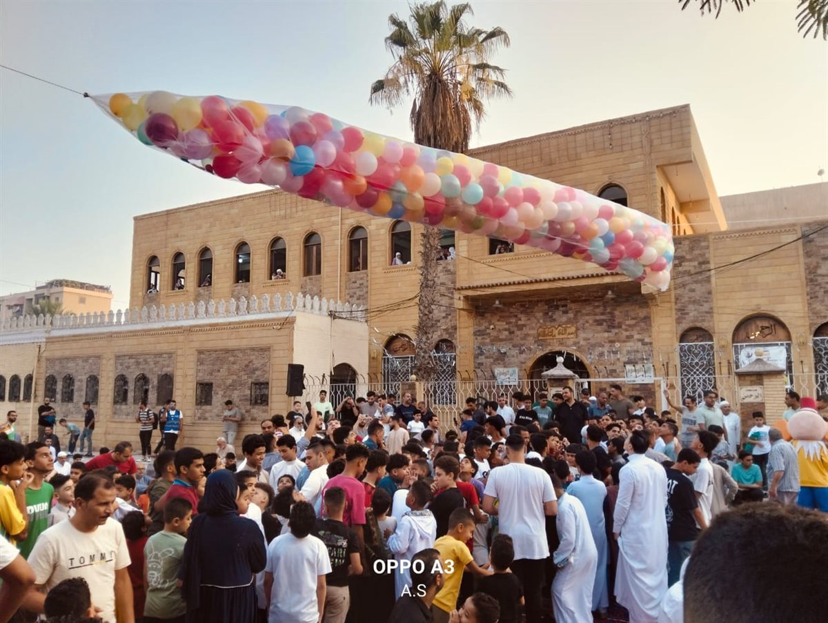 جانب من صلاة العيد بالإسماعيلية، فيتو