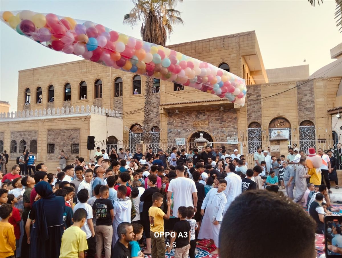 جانب من صلاة العيد بالإسماعيلية، فيتو