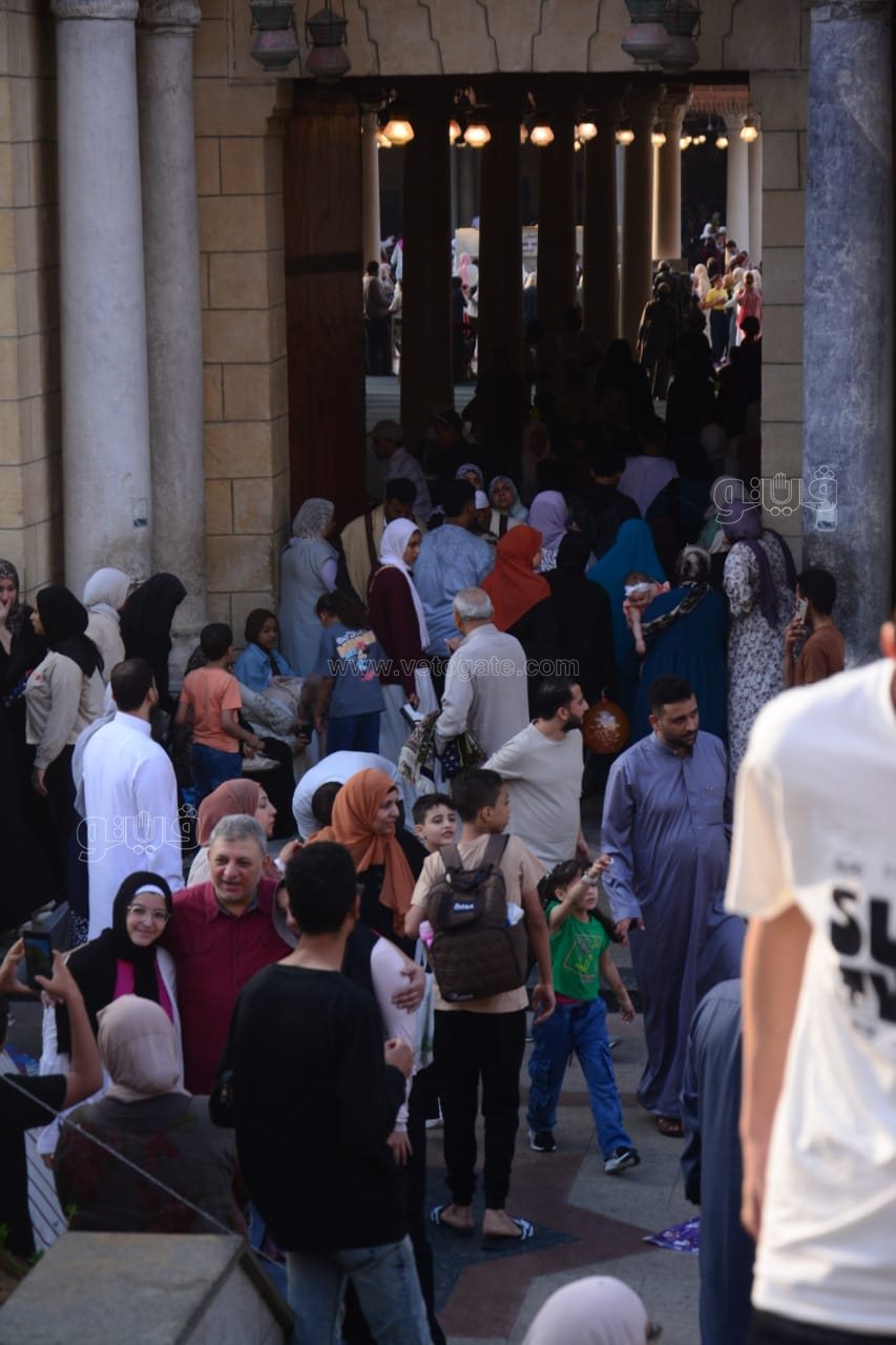  صلاة واحتفالات عيد الأضحى في جامع عمرو بن العاص (3)