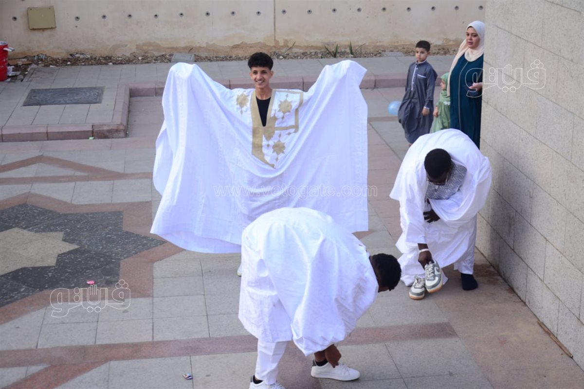  صلاة واحتفالات عيد الأضحى في جامع عمرو بن العاص (20)