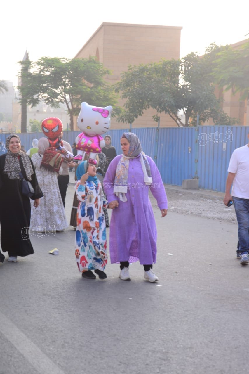  صلاة واحتفالات عيد الأضحى في جامع عمرو بن العاص (22)