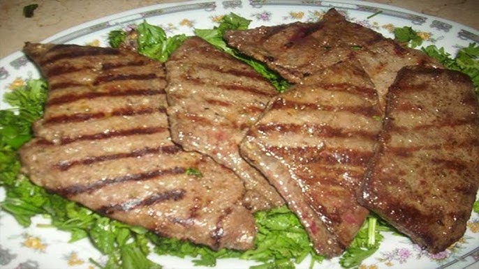 طريقة عمل الكبدة المشوية 