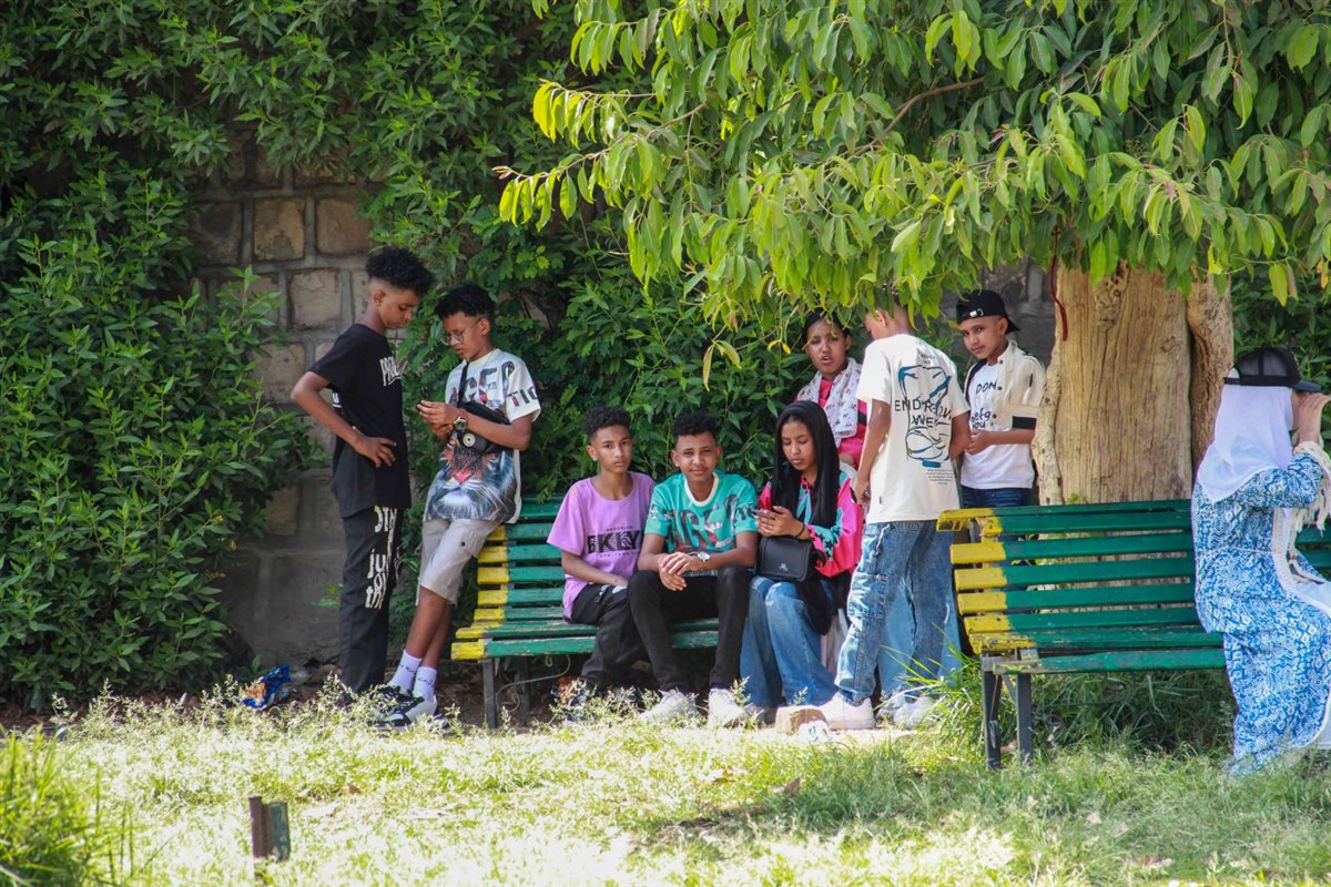 إقبال ضعيف على حديقة الحريقة 