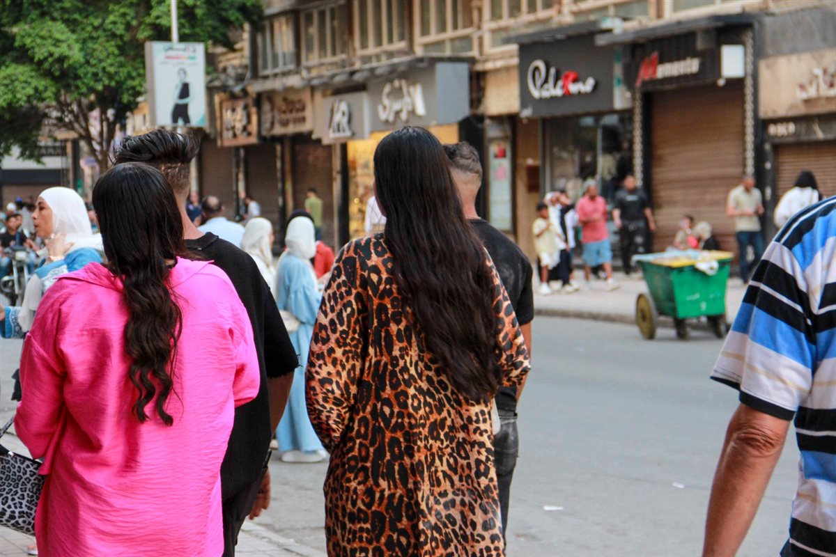 منطقة وسط البلد أول أيام عيد الأضحى 