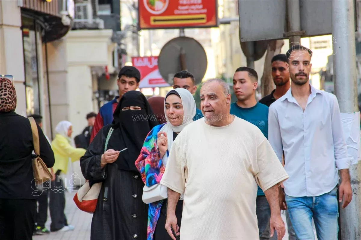 شوارع وسط البلد أول أيام عيد الأضحى