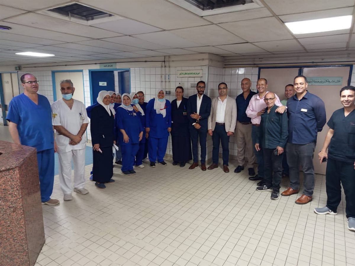 جولات لمديري مستشفيات جامعة القاهرة