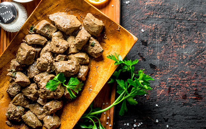 تقديم الكبدة للأطفال