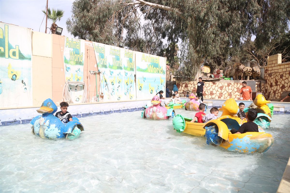 الحديقة الدولية رابع أيام عيد الأضحى