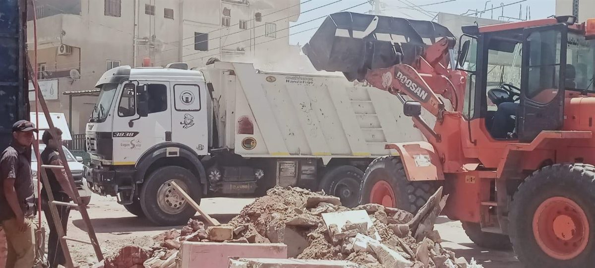 جانب من أعمال الإزالات، فيتو