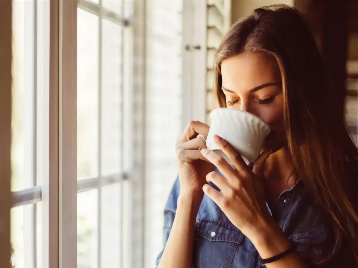 استمتعي بكوب قهوتك