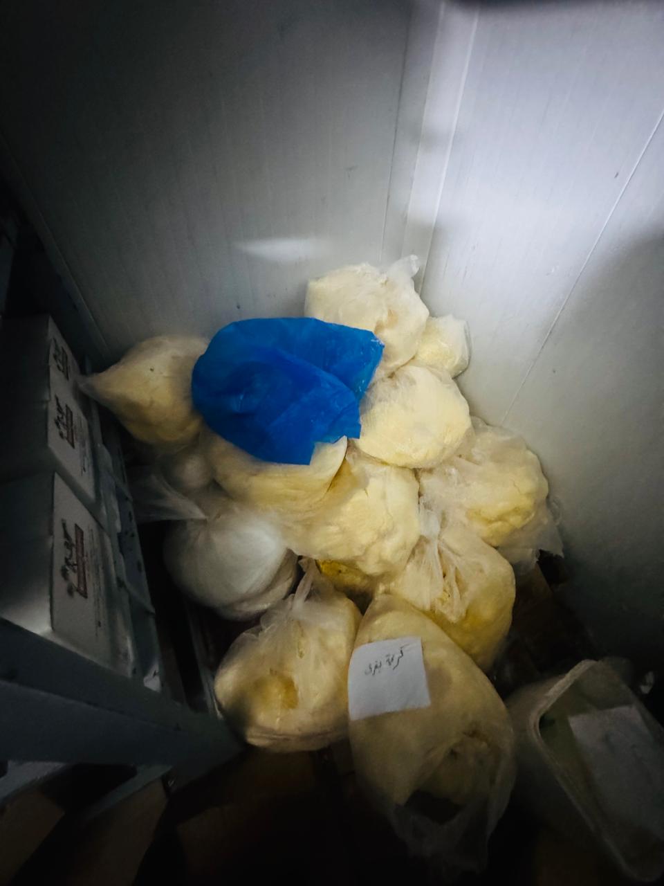 ضبط  منتجات البان غير صالحة بالقليوبية،فيتو